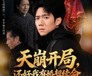 短剧《天崩开局，还好我有婚契续命》50集夸克网盘在线免费赏剧