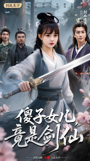 傻子女儿竟是剑仙（50集）一毛不花追完短剧的平台
