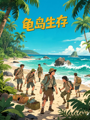 龟岛生存（80集）爱上这部短剧推荐给你们